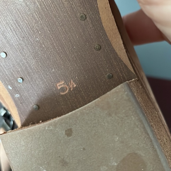 Beautiful Sam Edelman packer bootdeep saddle leather size 5.5 - Picture 5 of 5